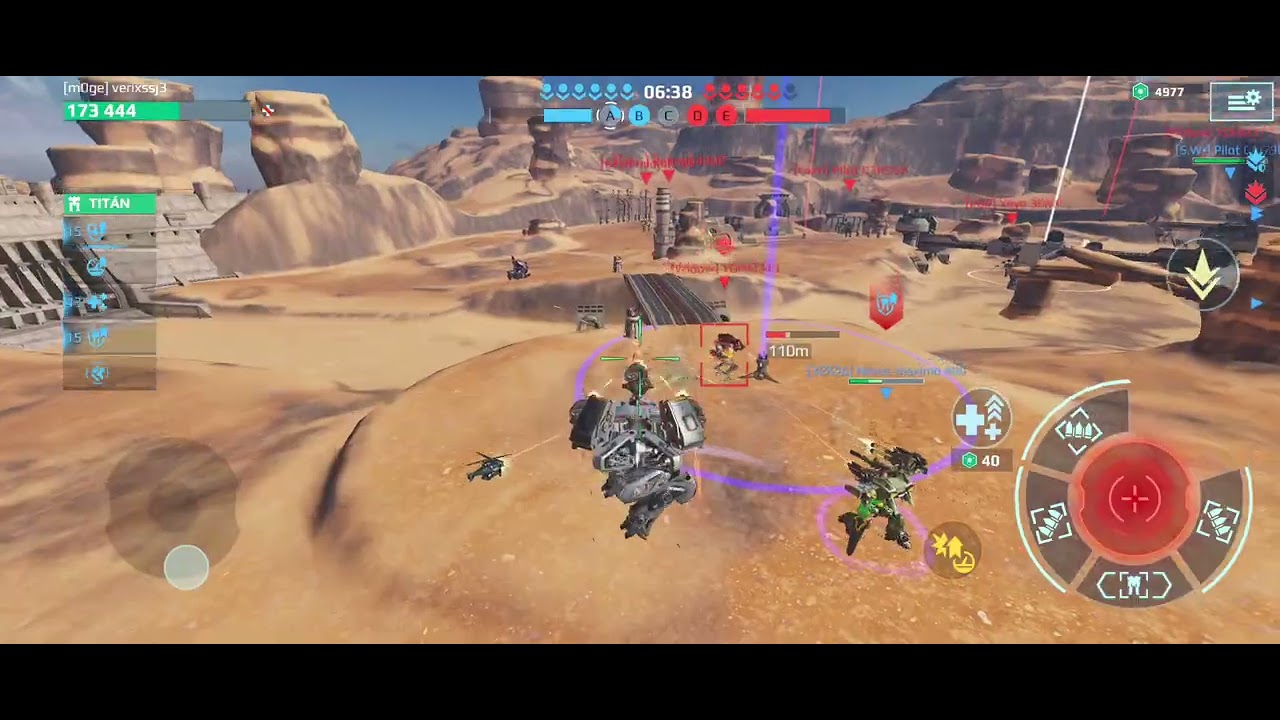 War robots|la pelea más frenética💥
