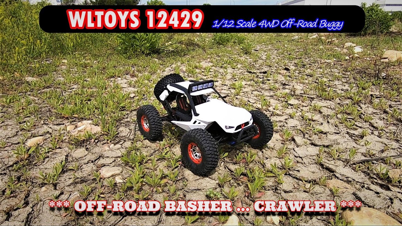 🎦 V#74 Wltoys 12429 ... Unbox - Review - First Drive - Speed Test