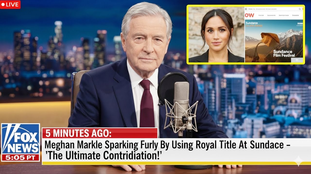 JUST NOW : Meghan Markle Sparking FURY By Using Royal Title At Sundance - The Ultimate Contradiction