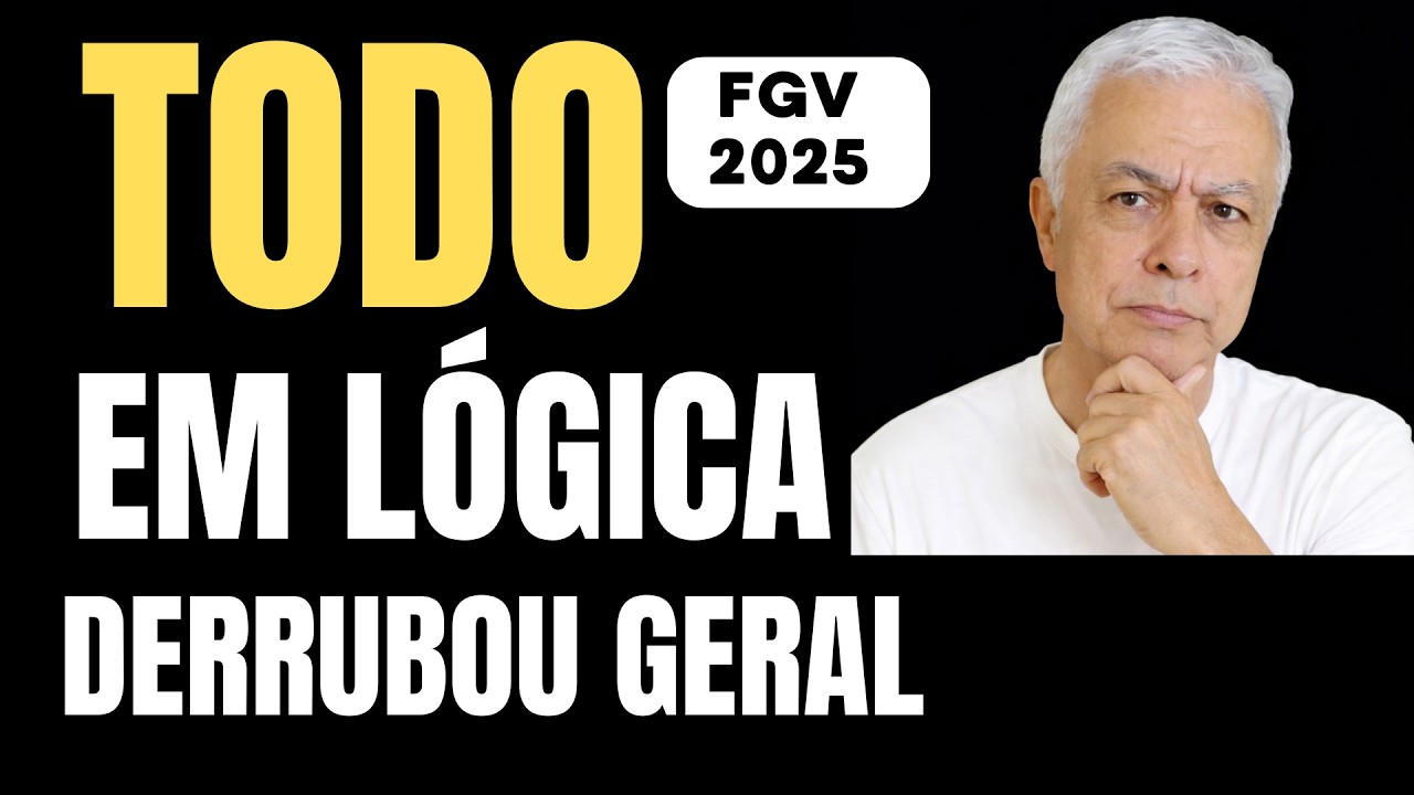 🥇FGV e o truque do “todo”| 2025 TJ-RS | |QUESTÃO 46