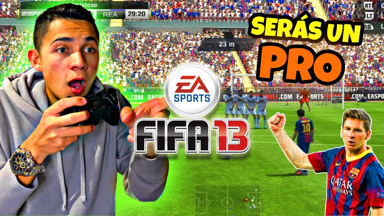 TUTORIAL DEFINITIVO TIROS LIBRES EN FIFA 13😲⚽