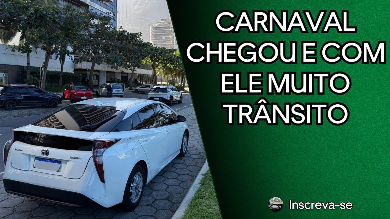 MUITO TRÂNSITO NESSA SEXTA DE CARNAVAL NA UBER/99