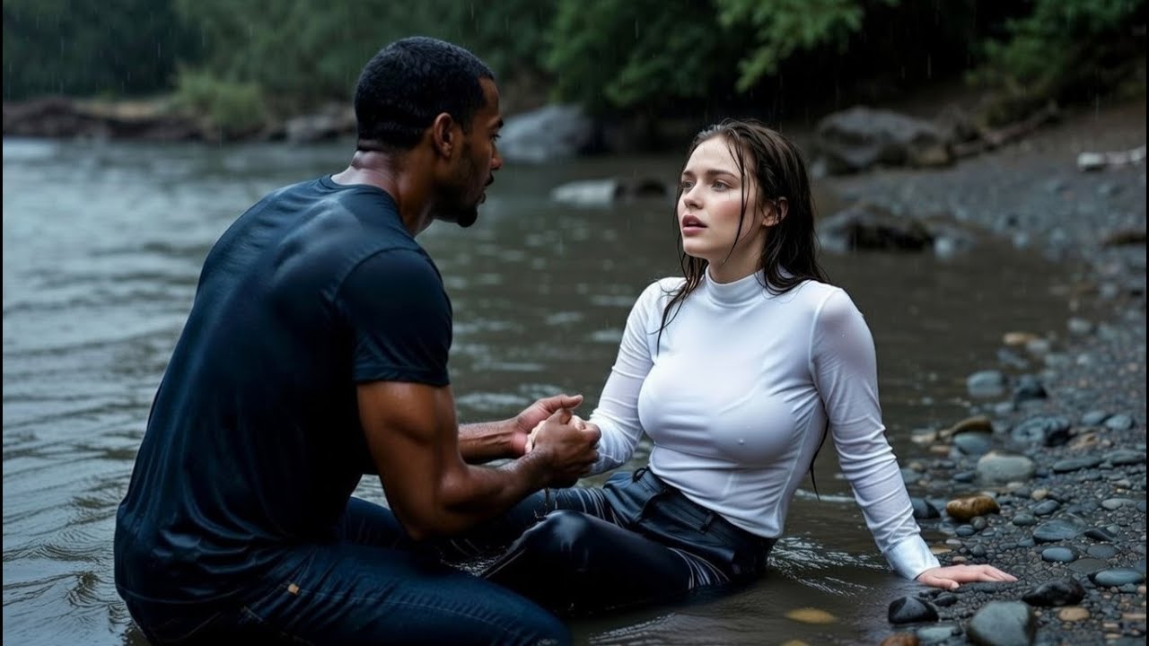 Black Single Dad Saves Female CEO from River — She Asks “Will You Stay if I Undress?”