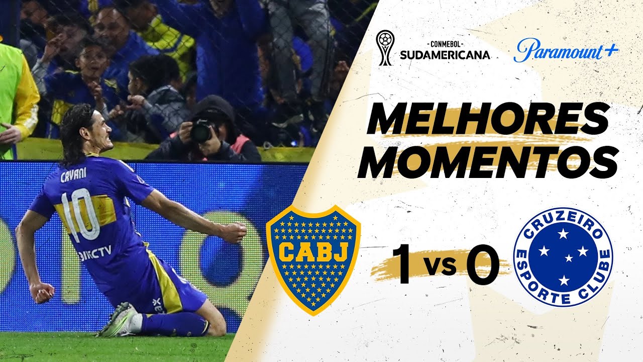 BOCA JUNIORS 1 x 0 CRUZEIRO - CONMEBOL SUDAMERICANA 2024 | Paramount Plus Brasil