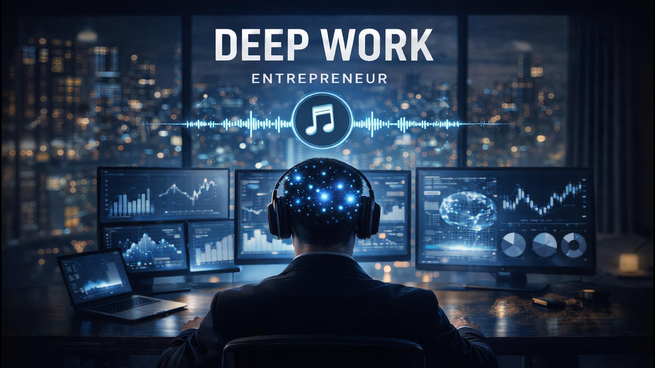 Focus • Entrepreneur Stream – Peak Productivity 40Hz