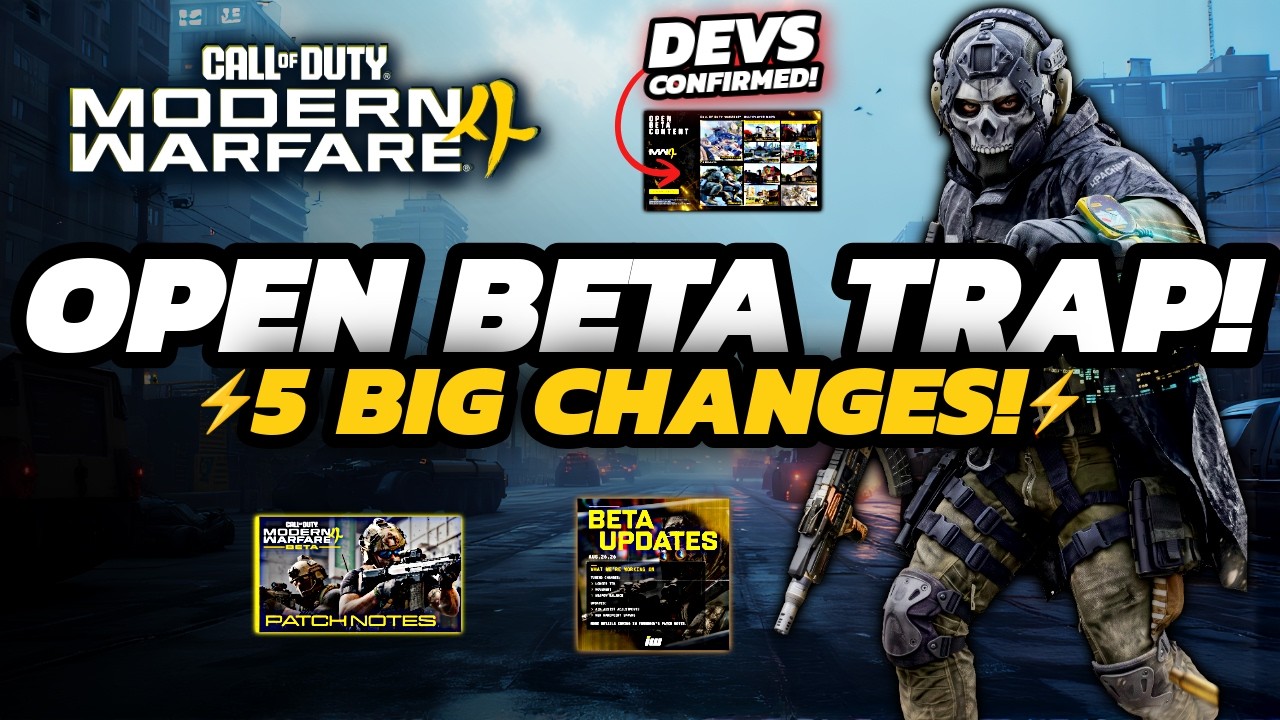 Modern Warfare 4 Open Beta - 5 BIG Changes You NEED to Know