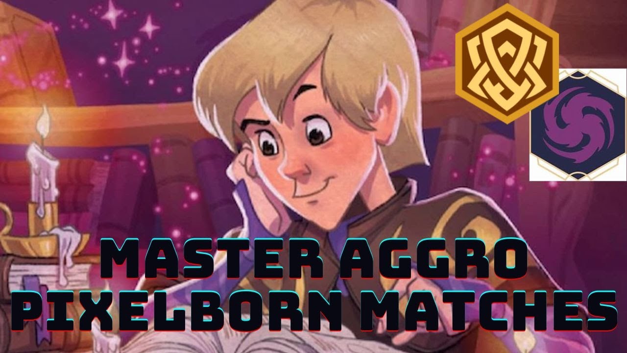 Pixelborn Gameplay: Amber and Amethyst-Master Aggro