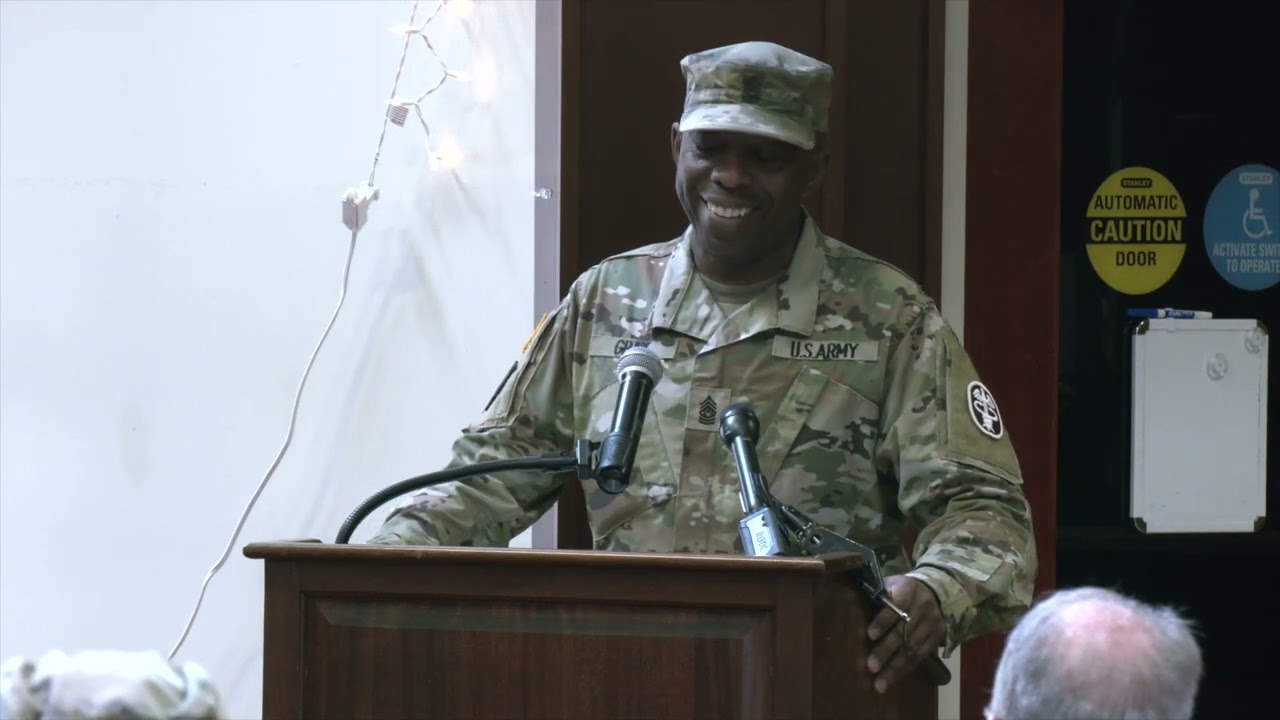 CSM Bryant Gray's Relinquishment of Responsibility