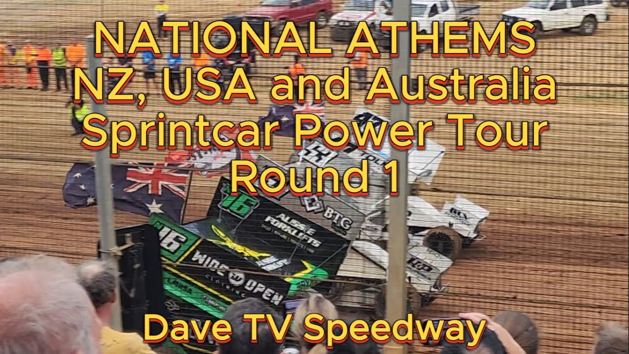 National Anthems, 2026 Sprintcar Power Tour Round 1, Western Sydney Speedway