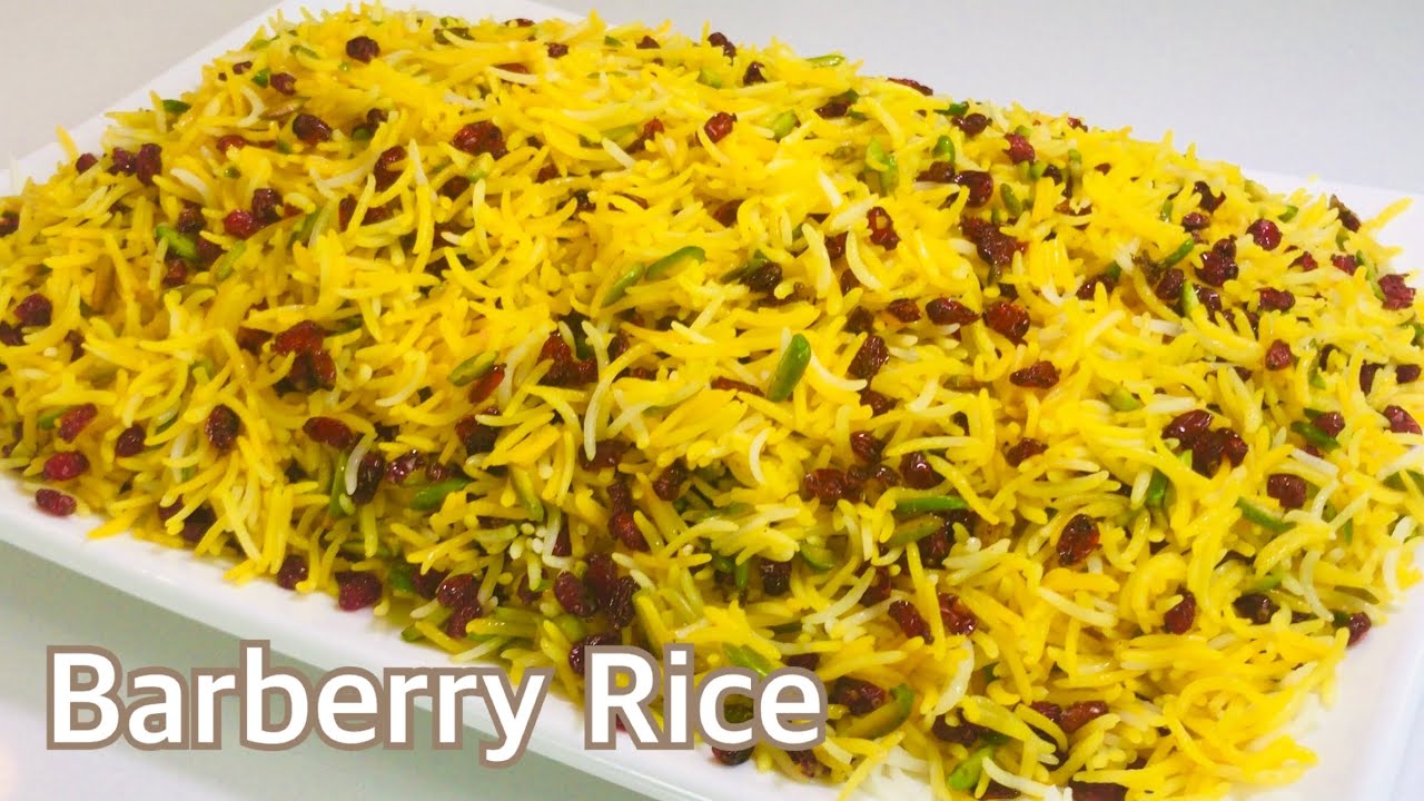 Oriental Barberry Rice with Saffron // Orientalischer Berberitzen-Reis mit Safran