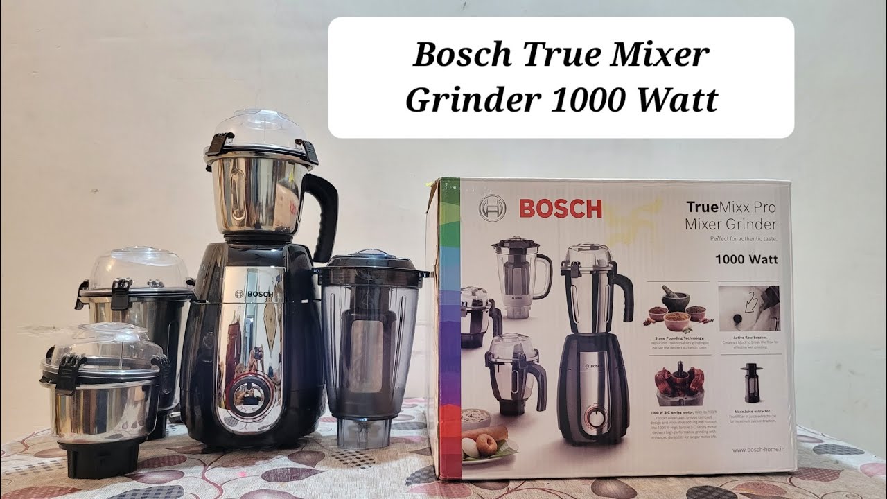 Bosch True Mixer Grinder 1000 Watt...#powerful #mixer #viralvideo #Bosch #mixergrinders