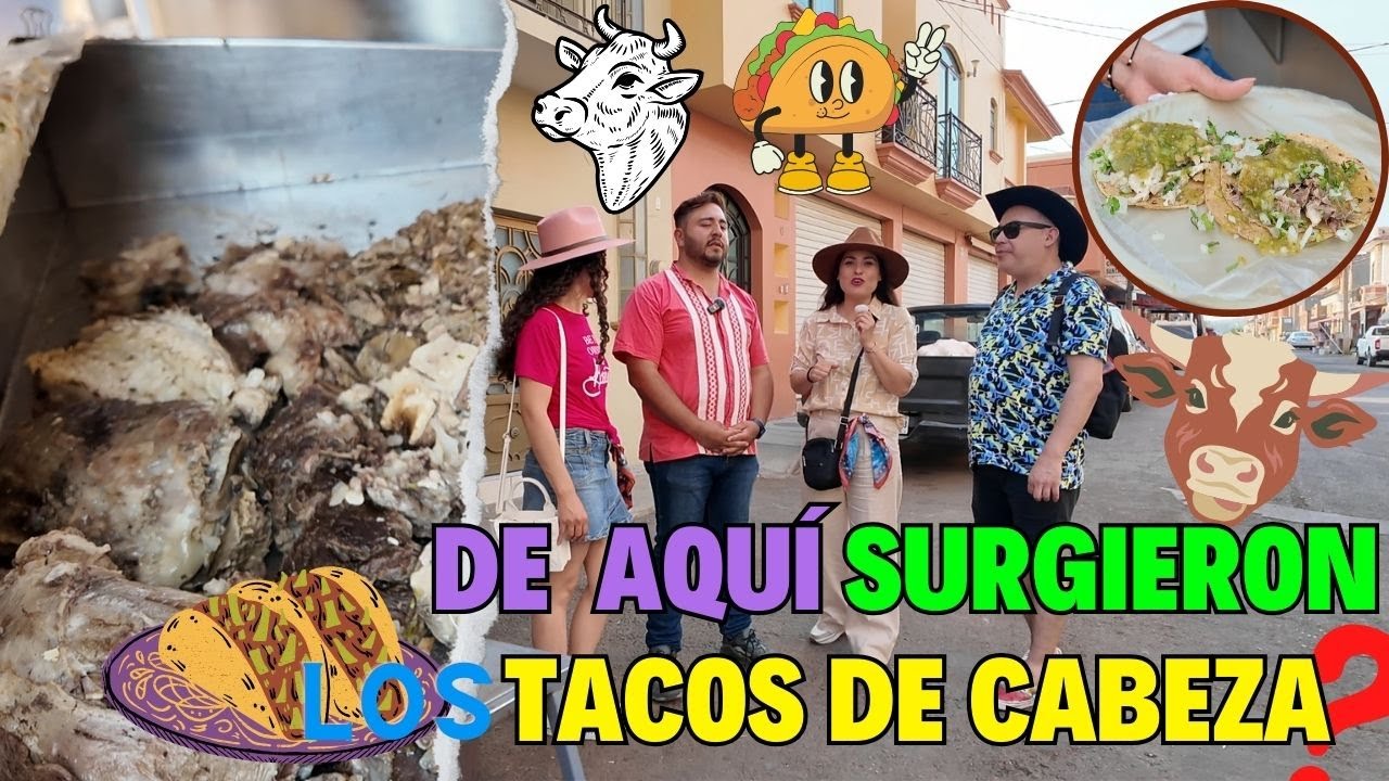 ¿Sabían Ustedes donde nacieron LOS TACOS DE CABEZA? | Alma Coronel.