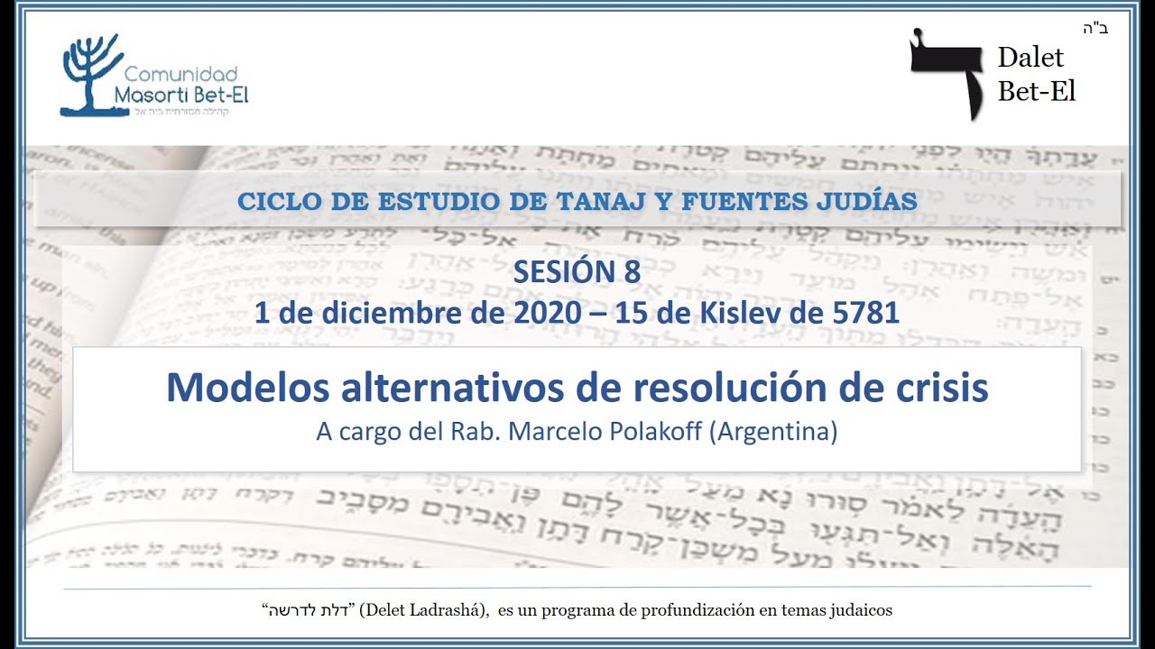Modelos alternativos de resolución de crisis