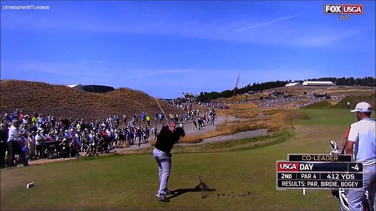 Golf ProTracer Compilation 2015 U.S. Open Rd 4