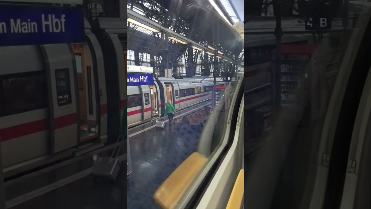 2:40+ Hour Winter Train Journey Through Germany Real-Time Window View No Commentary Study Ambience