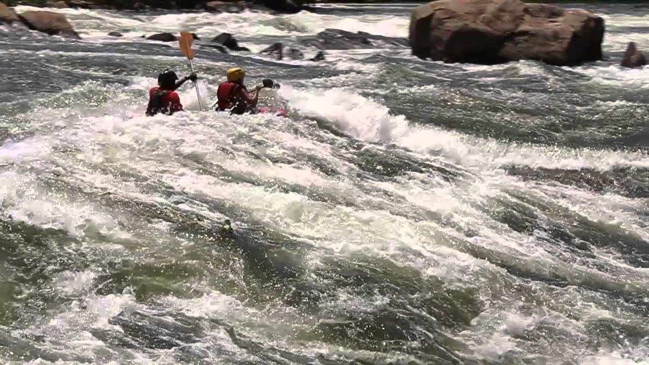 Tandem kayaking on the White Nile