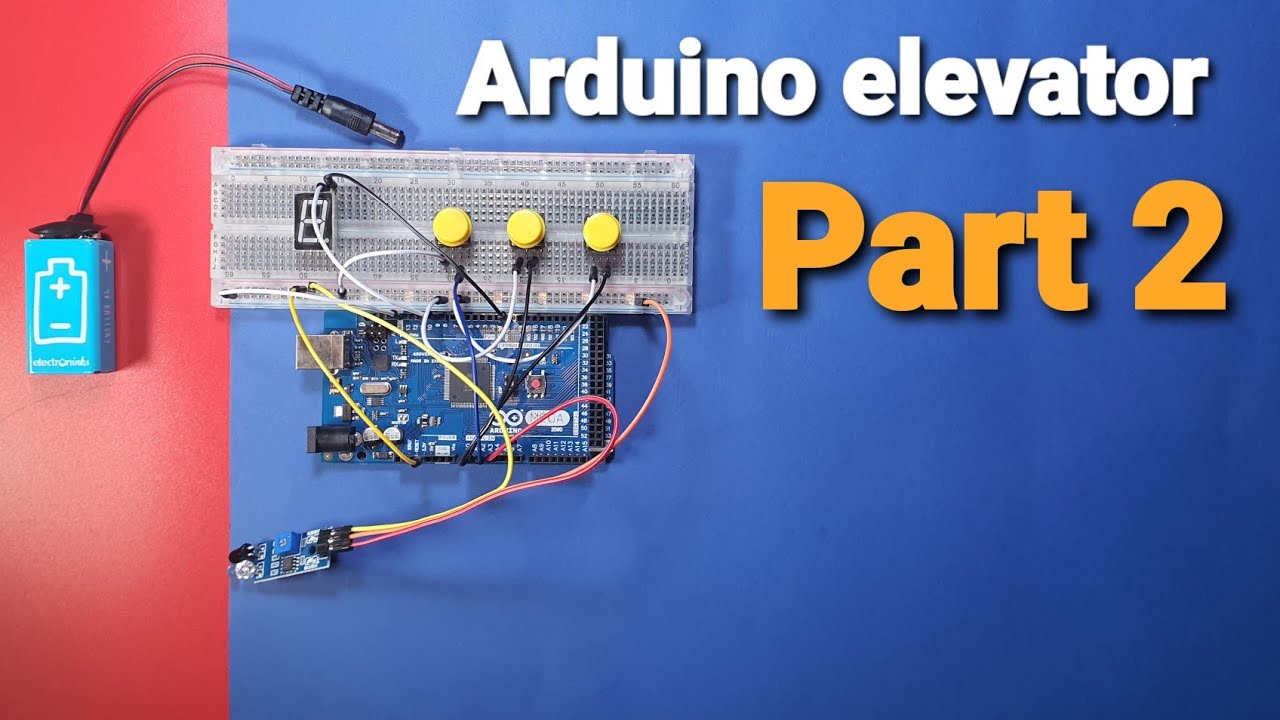 Arduino Elevator | كيفية عمل مصعد على الاردوينو