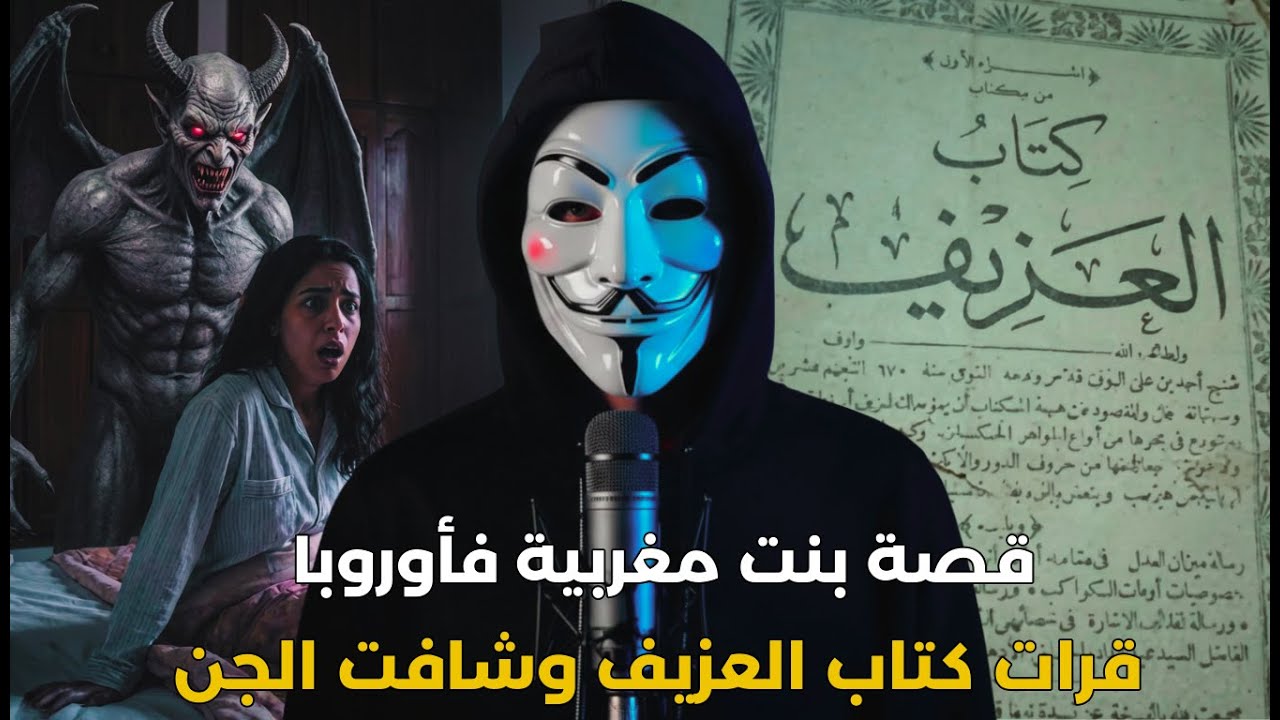 قصة شابة مغربية فأوربا قرات كتاب العزيف و حضرات بيه الشياطين اللي انتاقمو منها | قصة حقيقية مرعبة