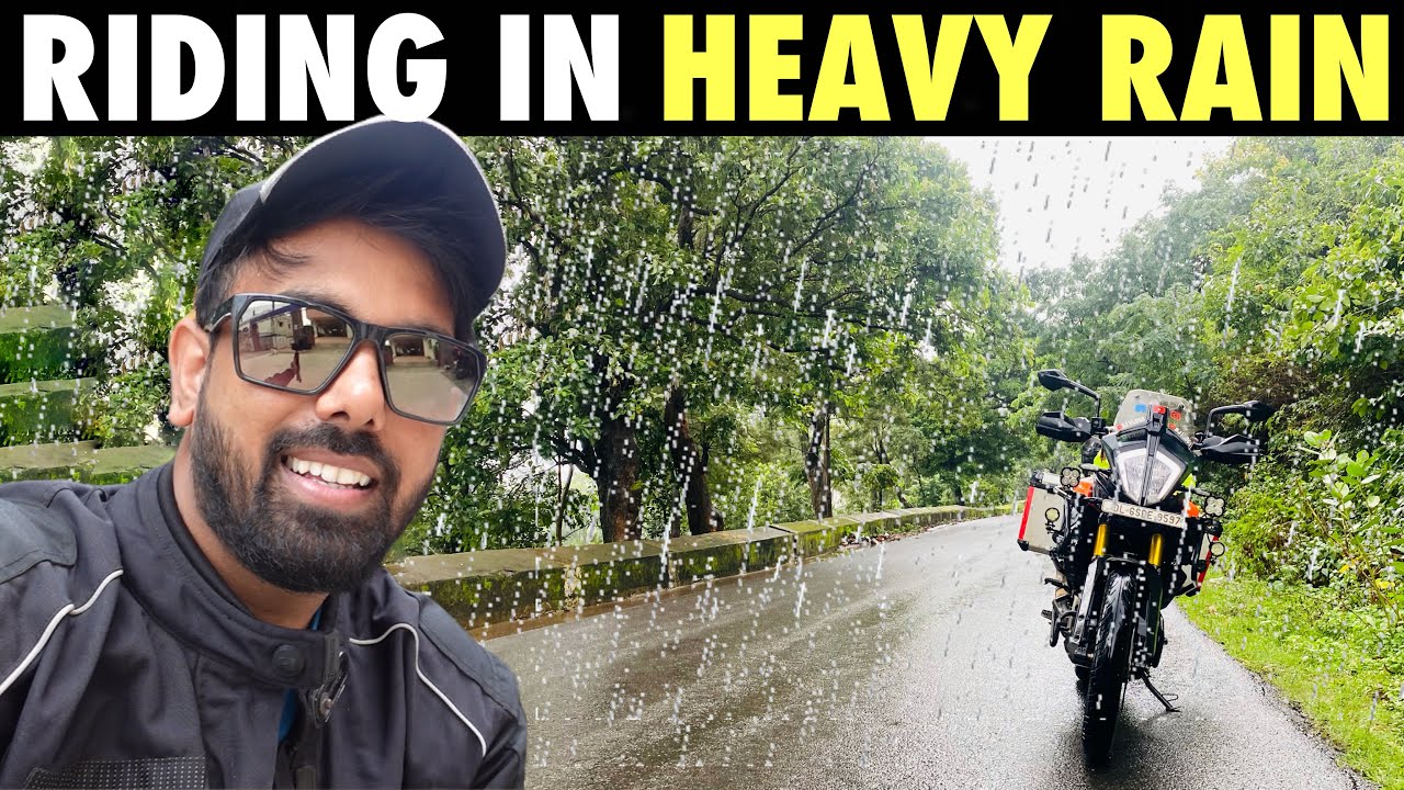 RIDING in HEAVY RAIN in Araku Valley | welcome to EASTERN GHATS | IndiaRide Ep-106