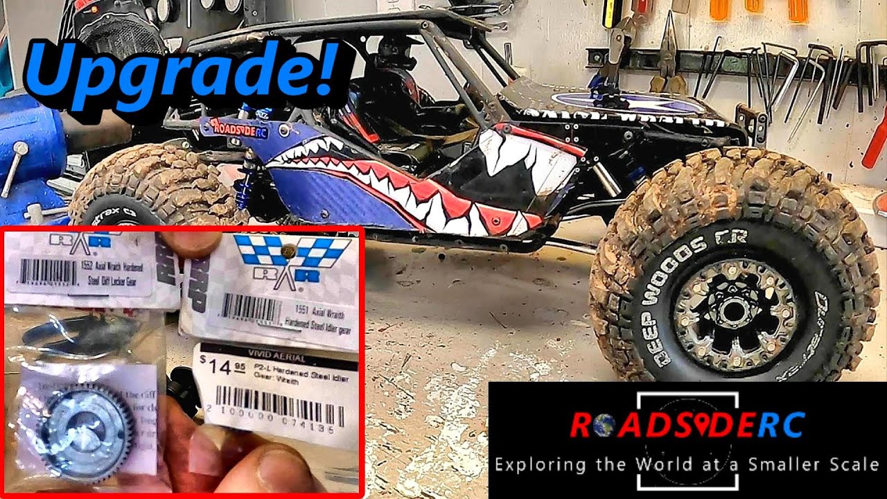 Axial Trans Gears Upgrade | Robinson Racing | Wraith