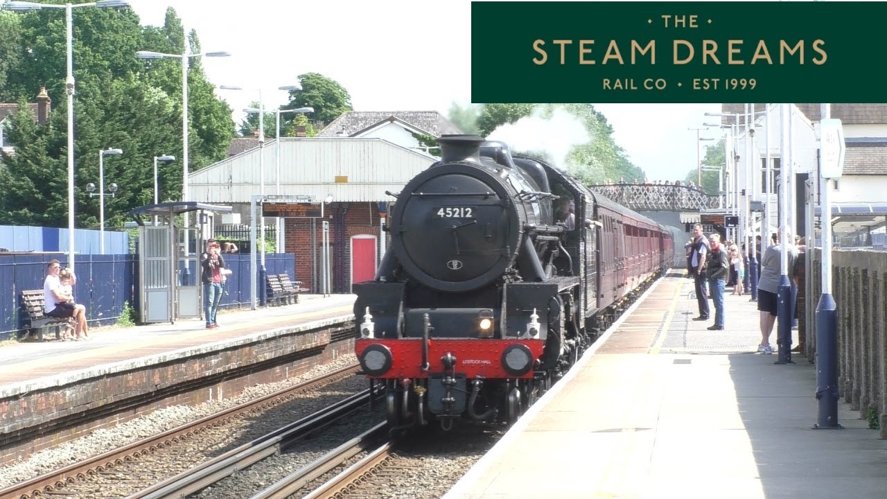 LMS Stanier 5MT 45212 Black Five & Class 47746 Chris Fudge THE CATHEDRALS EXPRESS 2nd June 2018