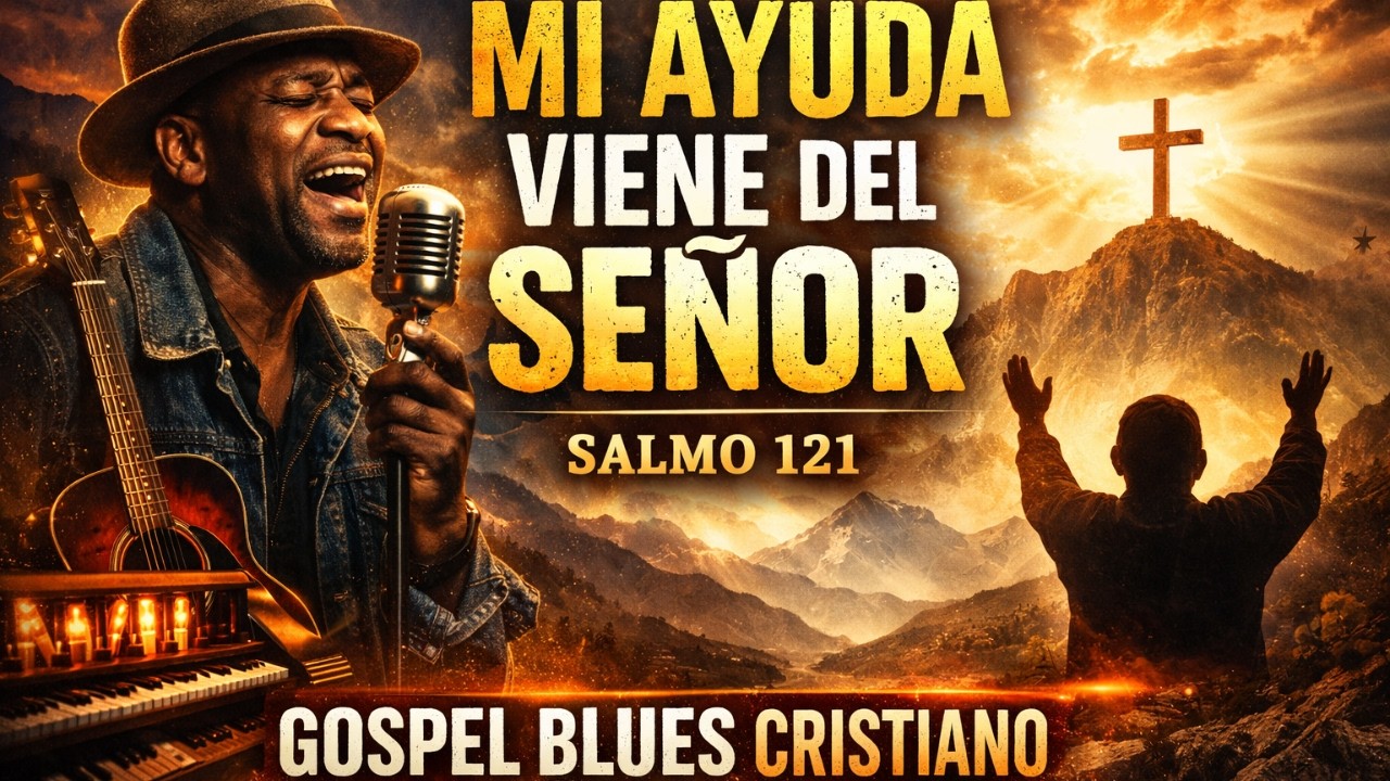 Mi Ayuda Viene del Señor | Salmo 121 | Gospel Blues Cristiano | Música Cristiana de Adoración