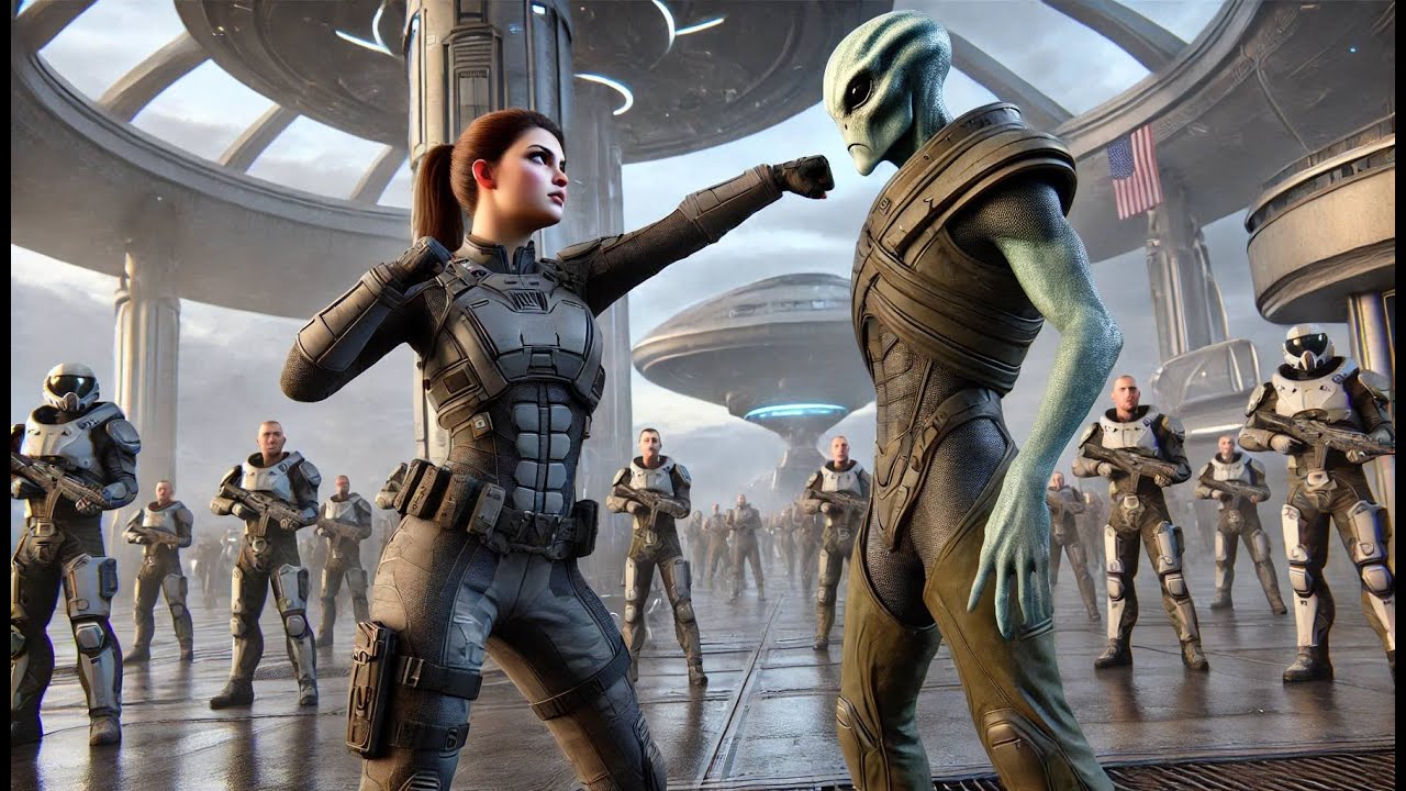 Alien Drill Sergeant Hit a Human Cadet—Her Elbow Hit Back, and the Galaxy Watched