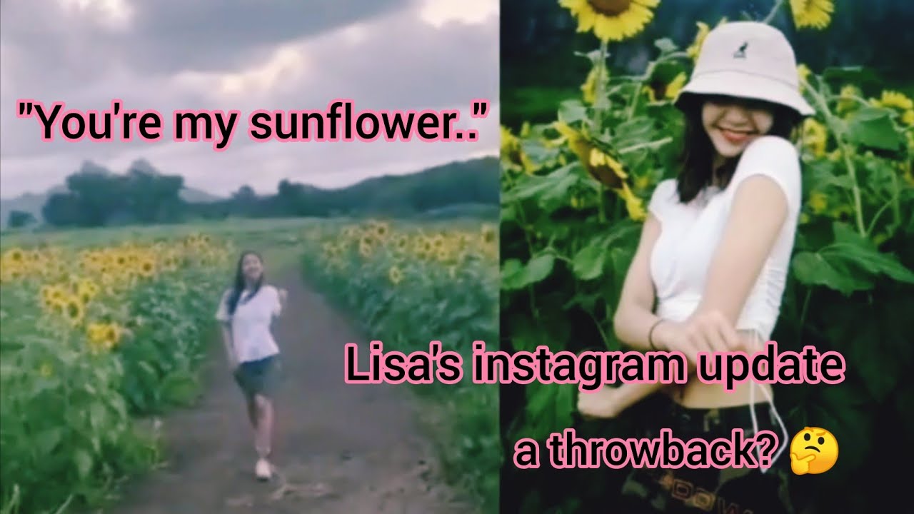 A throwback from Lisa (instagram update)