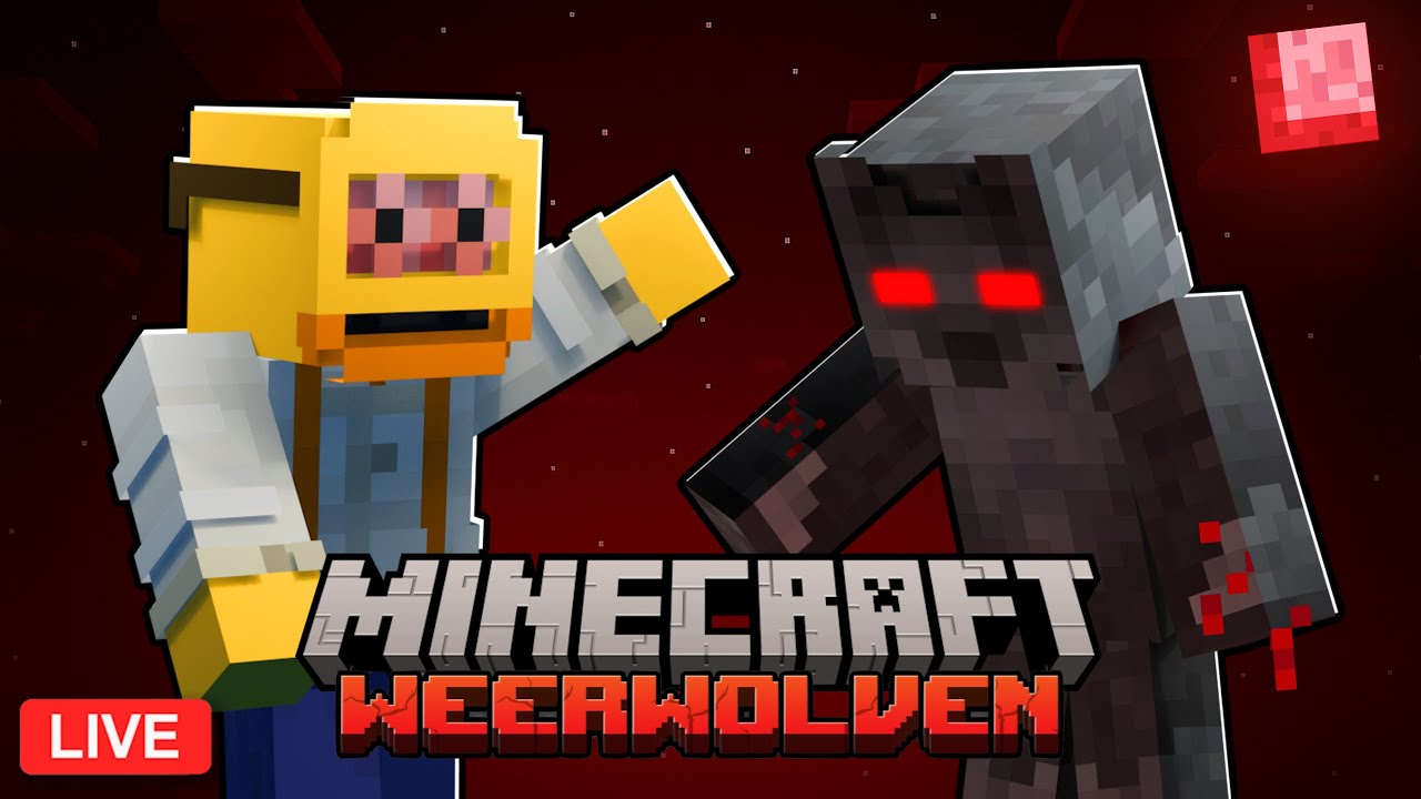 🔴 LIVE WEERWOLVEN IN MINECRAFT