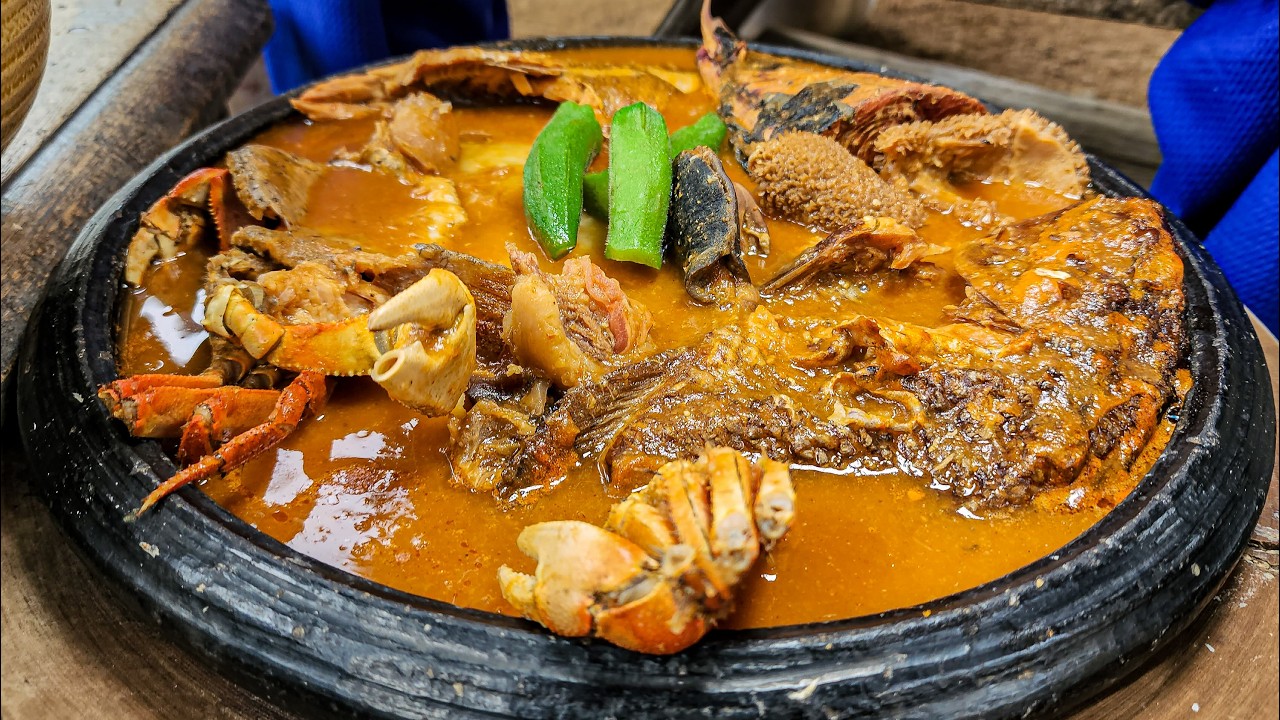 How I Make the BEST All-Round Light Soup with Fish & Meat | Fufu Ready!🍲🇬🇭