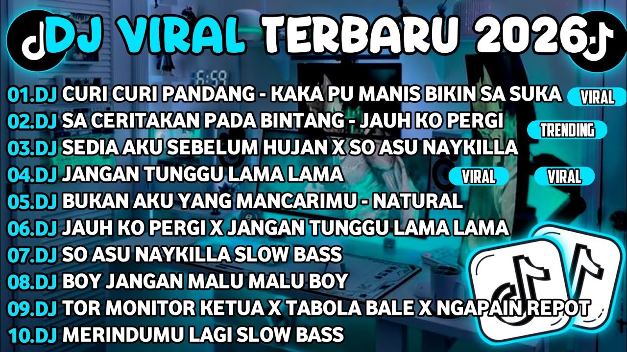 DJ TIKTOK TERBARU 2026🎵DJ KAKA PU MANIS BIKIN SA SUKA🎵DJ SA CERITAKAN PADA BINTANG