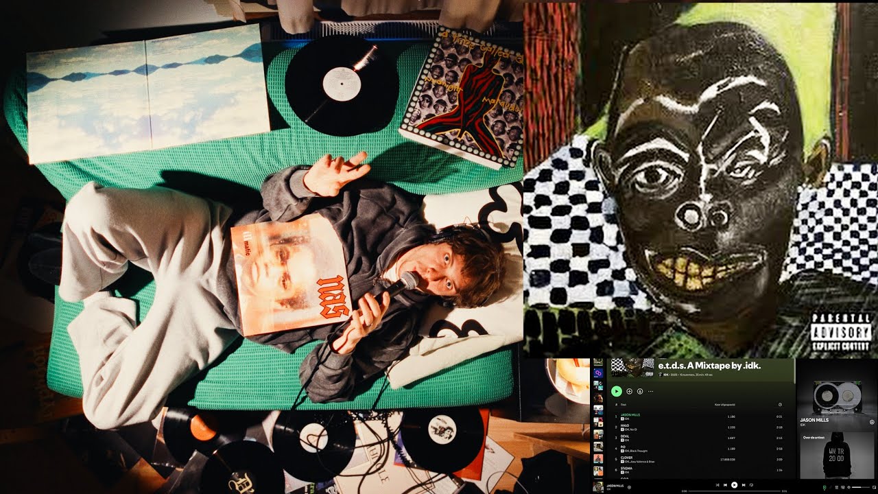Are you listening to this? | E.T.D.S. A MIXTAPE BY .IDK., IDK  FIRST REACTION