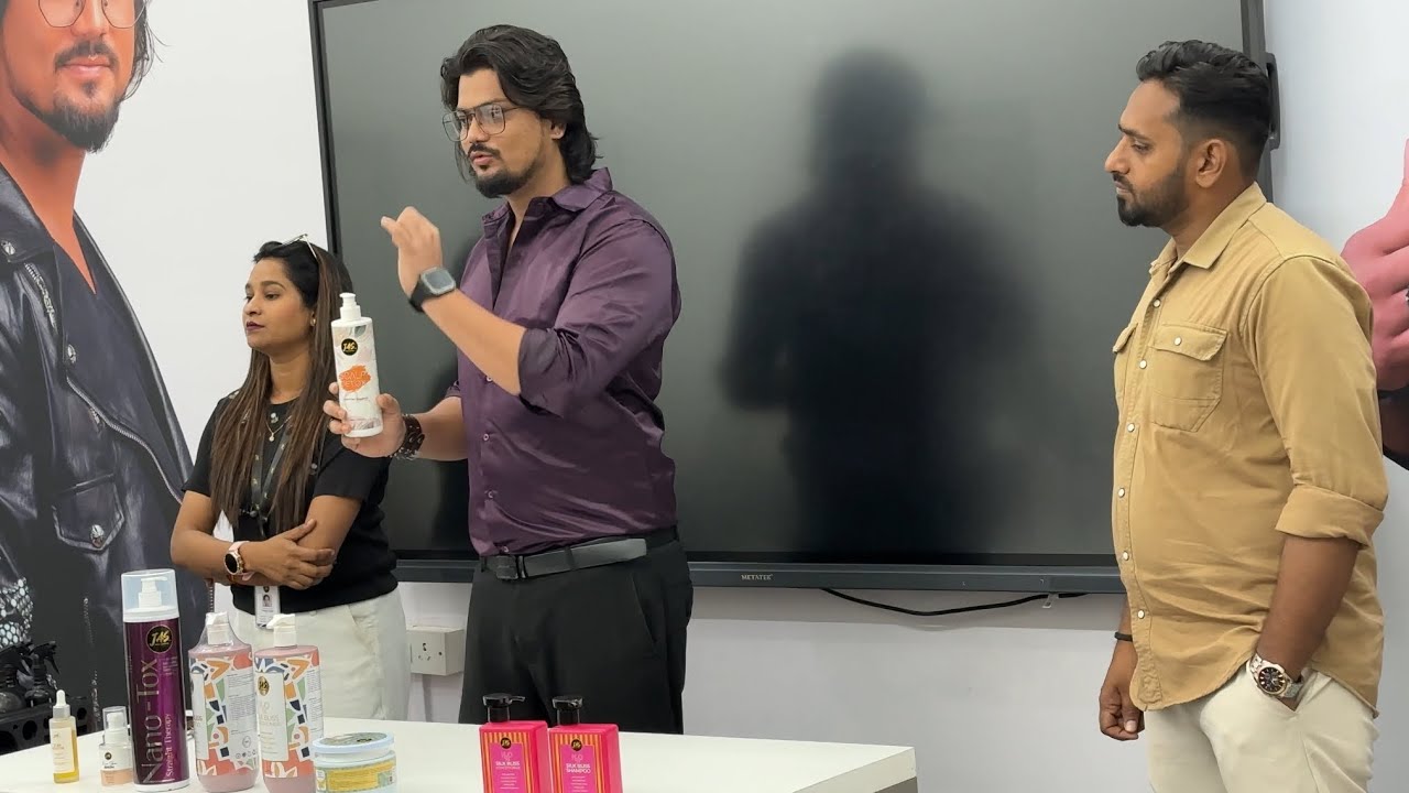 Nanotox treatment  #￼ytshorts  #shots #shortsvidio #hair #AryanHairAcademy #mumbai