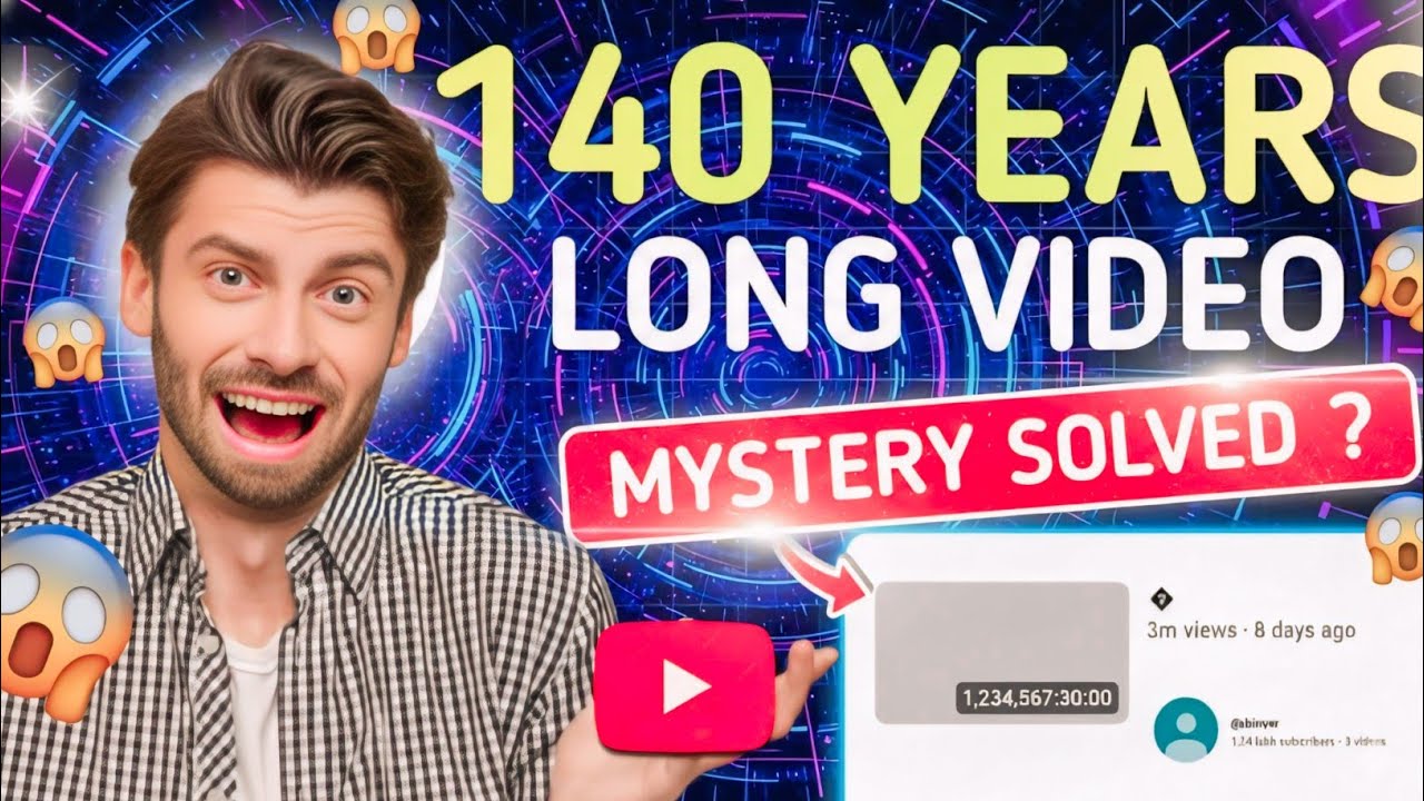 140 YEARS Long Video? 😱 Shinywr YouTube Mystery Exposed! 2026 👀