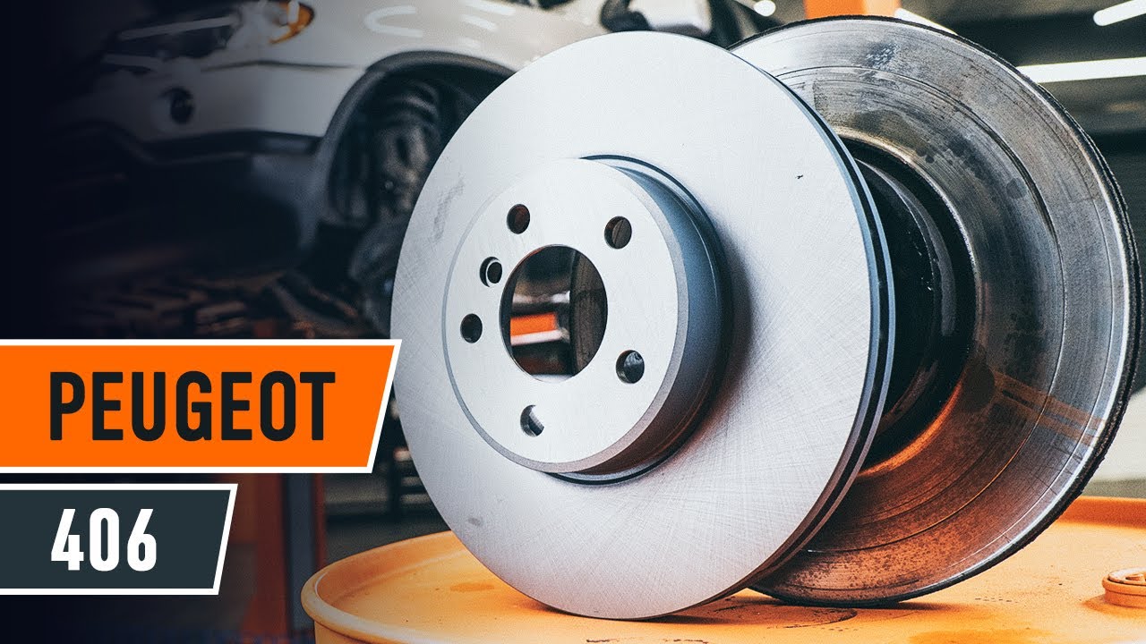Changer disques de frein avant et plaquettes de frein PEUGEOT 406 TUTORIEL | AUTODOC