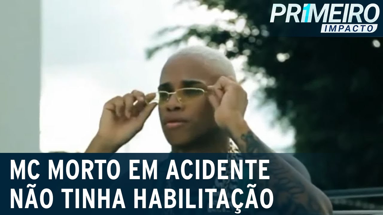MC Biel XCamoso, morto em acidente, não tinha habilitação | Primeiro Impacto (11/04/23)