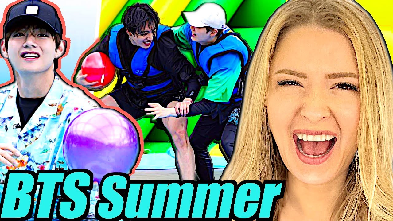 Americans React To BTS WATER SPORTS (Run BTS 83-85)