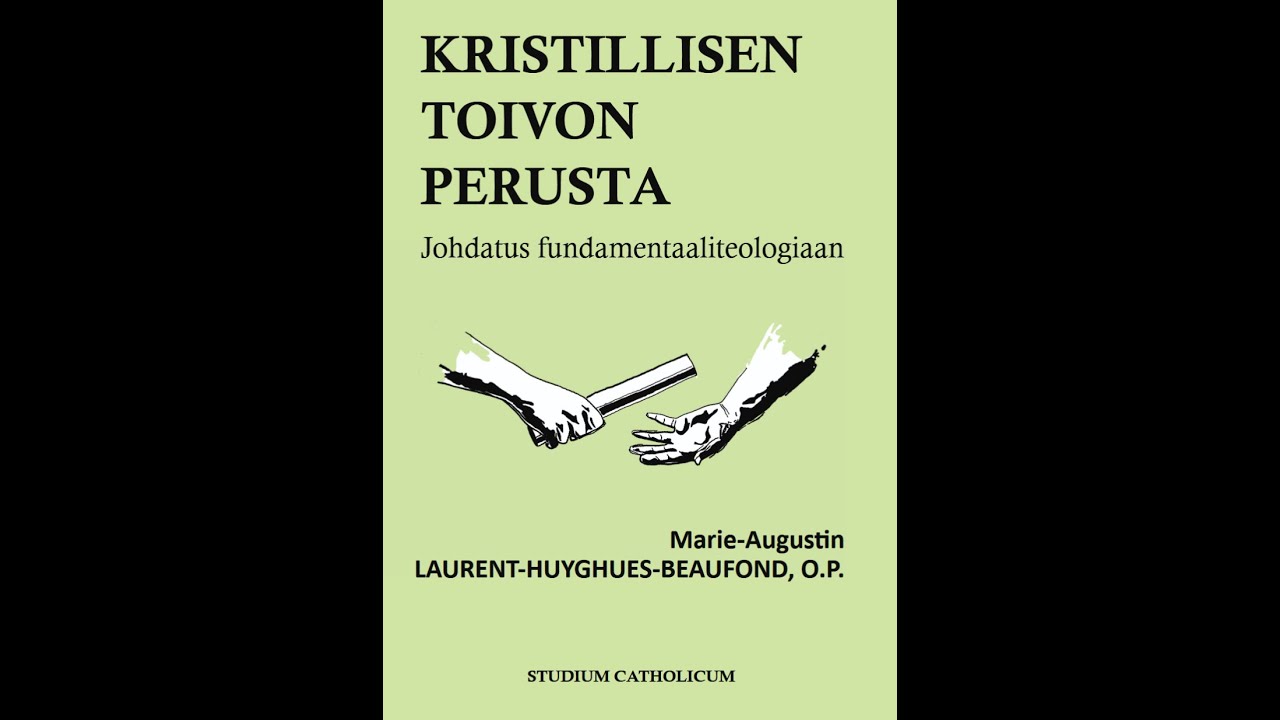Kristiillisen toivon perusta -kirjajulkaisu
