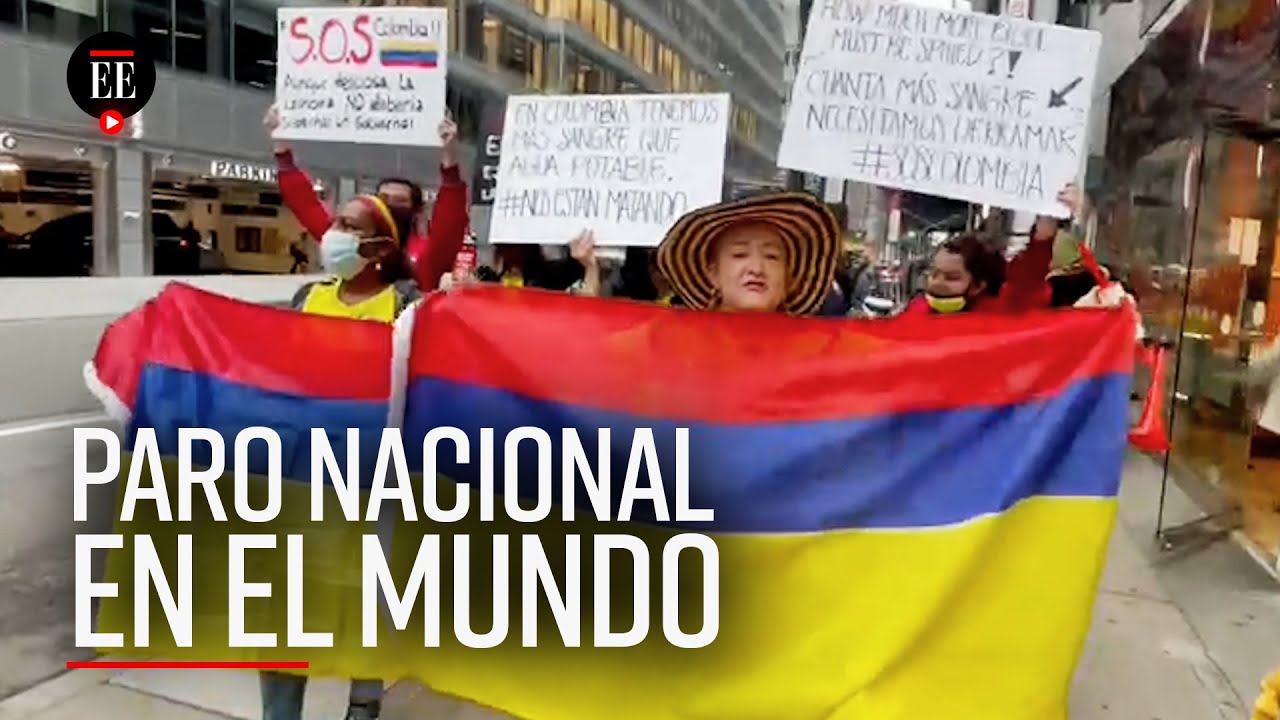 Paro Nacional en el mundo: manifestaciones de colombianos en otros países | El Espectador
