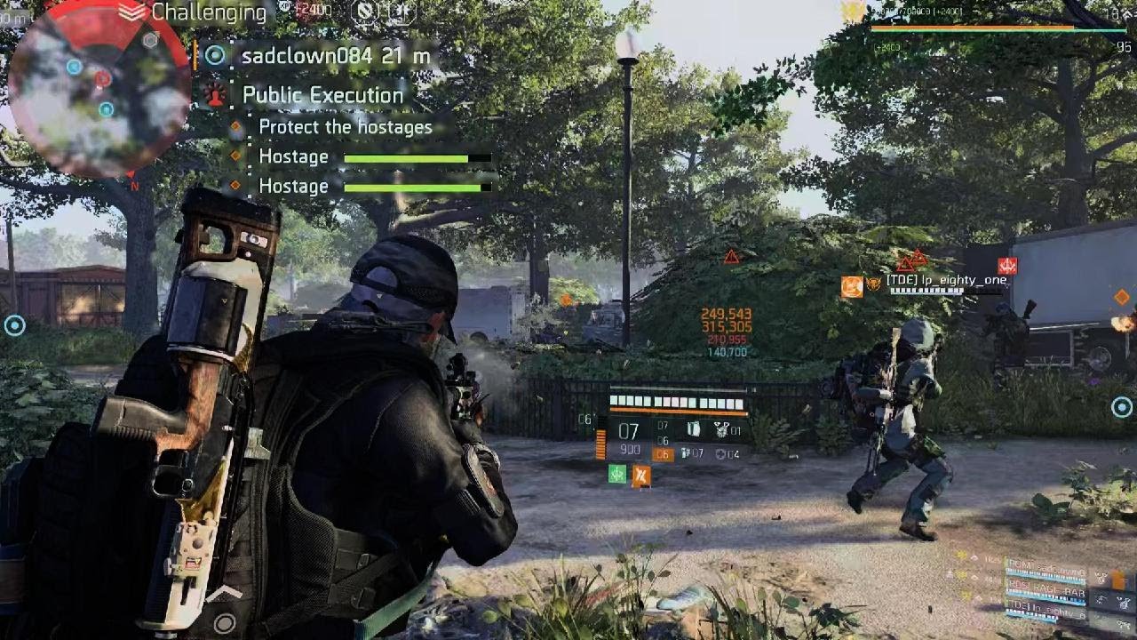 Tom Clancy's The Division 2: Hardcore agent died