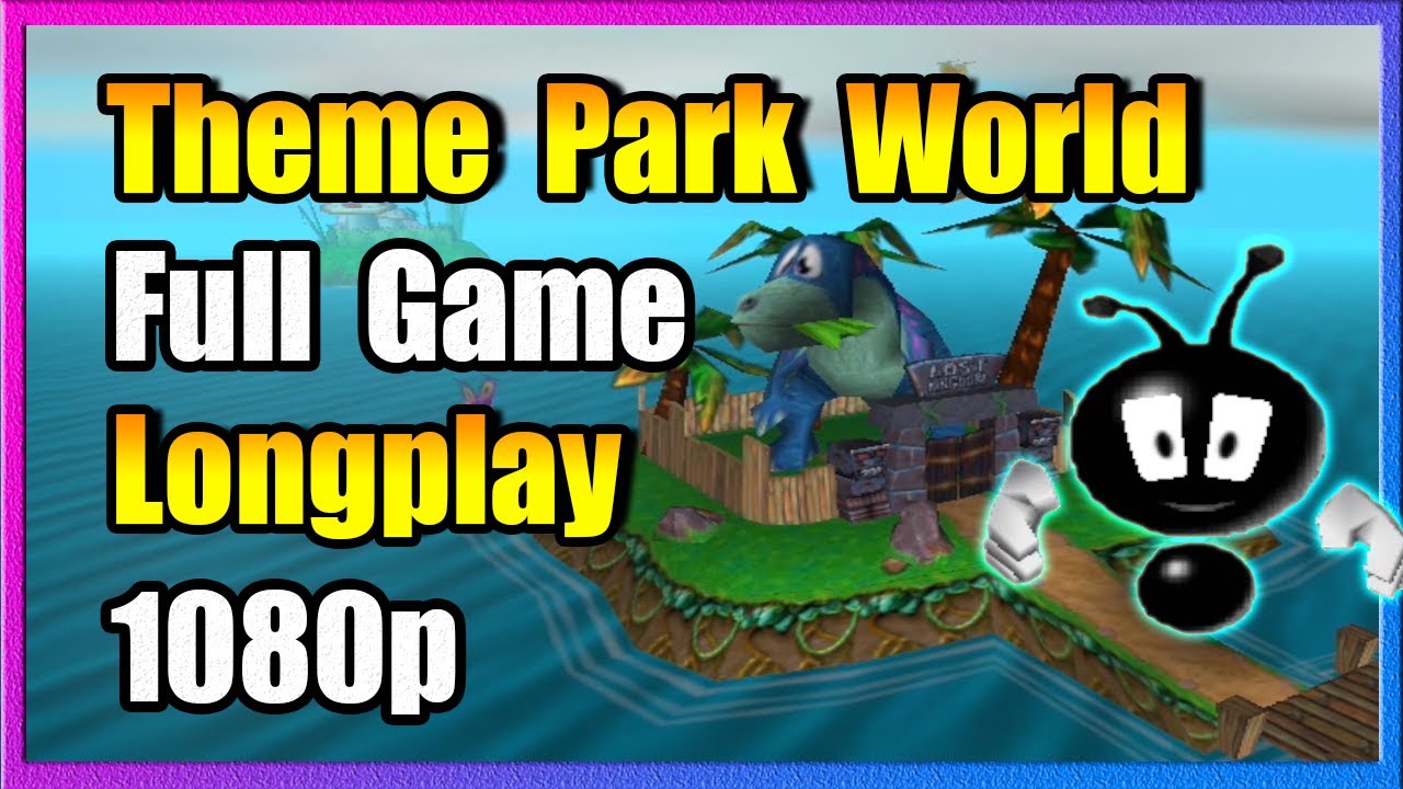 Theme Park World Longplay Full Game - 1080p - No Commentary