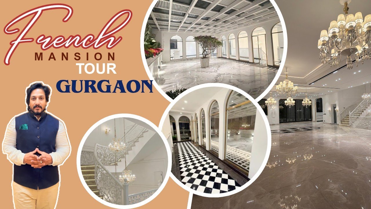 7BHK Luxury French Villa for Sale in DLF | Gurgaon | Elite Lifestyle Home #realestate #villa  