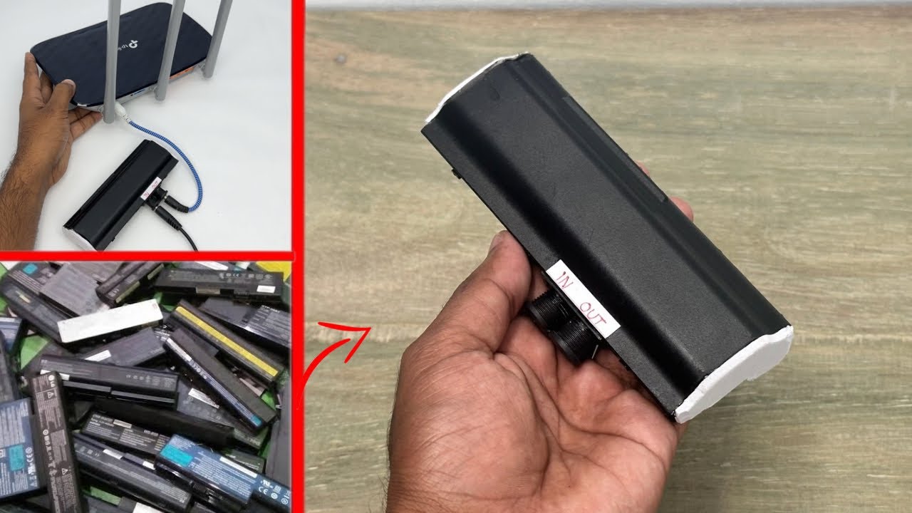 Amazing Invention From Old Laptop Battery