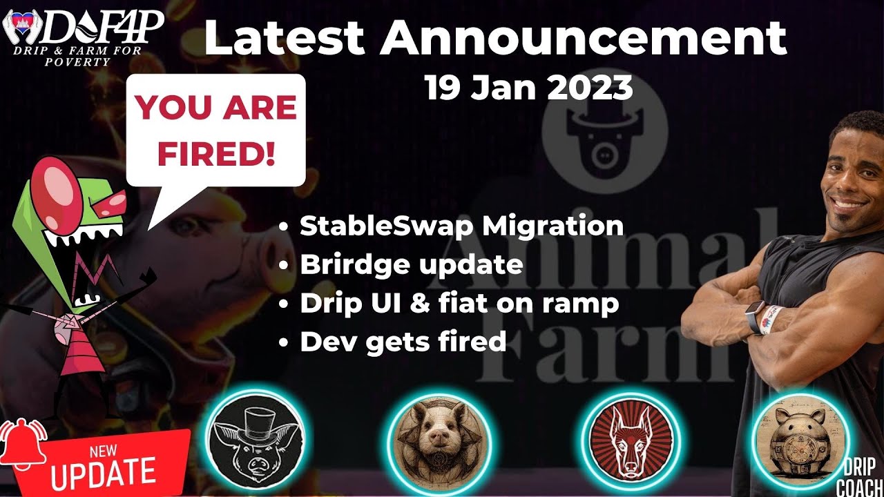 Drip Network Animal Farm Forex shark latest - 19 Jan 23