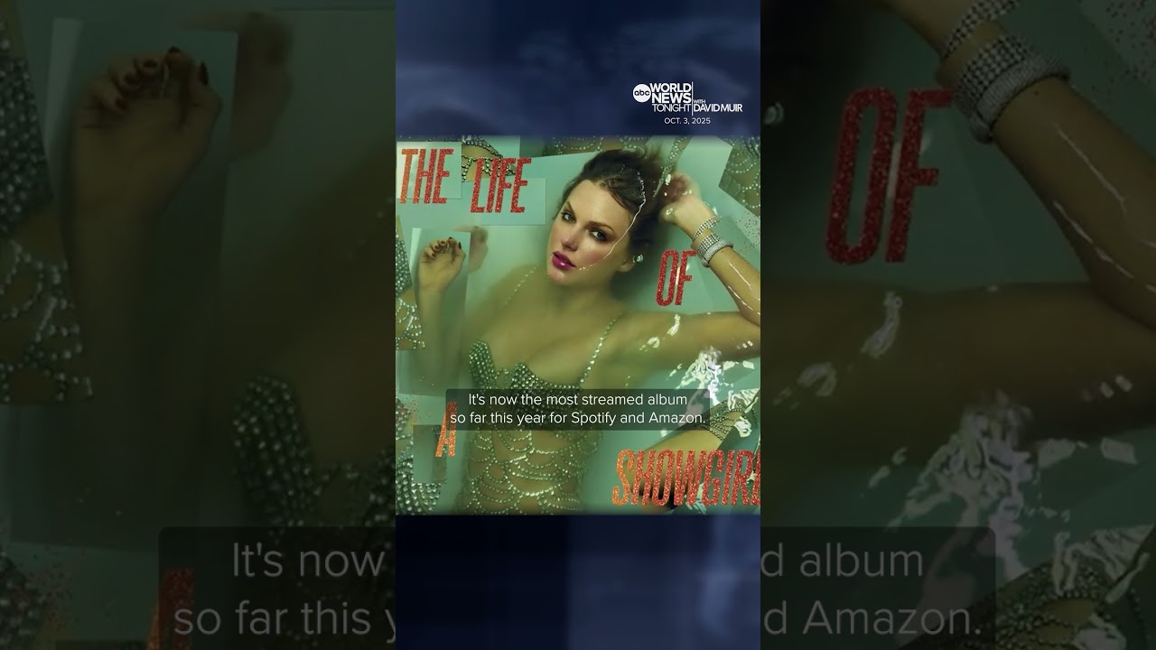 Taylor Swift's 'Life of a Showgirl' album breaks records