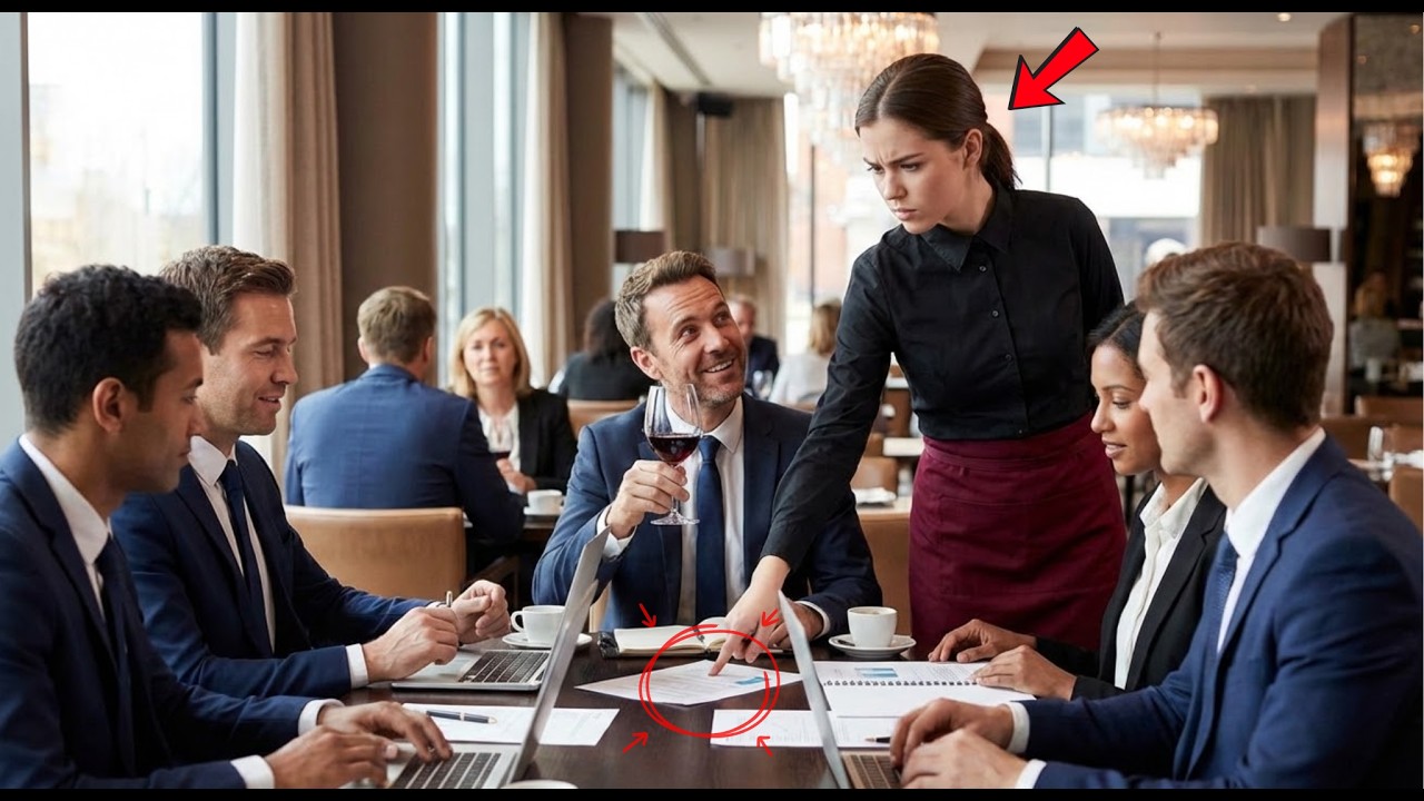 Ein Milliardär bat eine Kellnerin aus Spaß um Finanzrat – ihre ersten Worte machten ihn sprachlos!!
