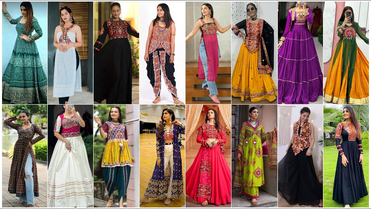 Navratri outfit ideas/Navratri dress idea for girls/ women/Garba dress ideas