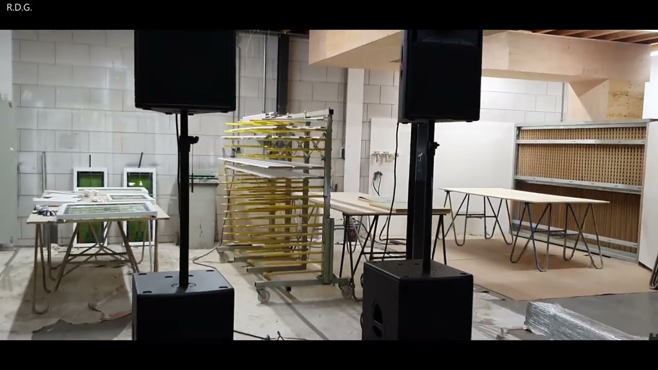 dB Technologies Forty Line QL15 Sub And QL12 Top Speaker Test PA Audio Anlage Soundcheck