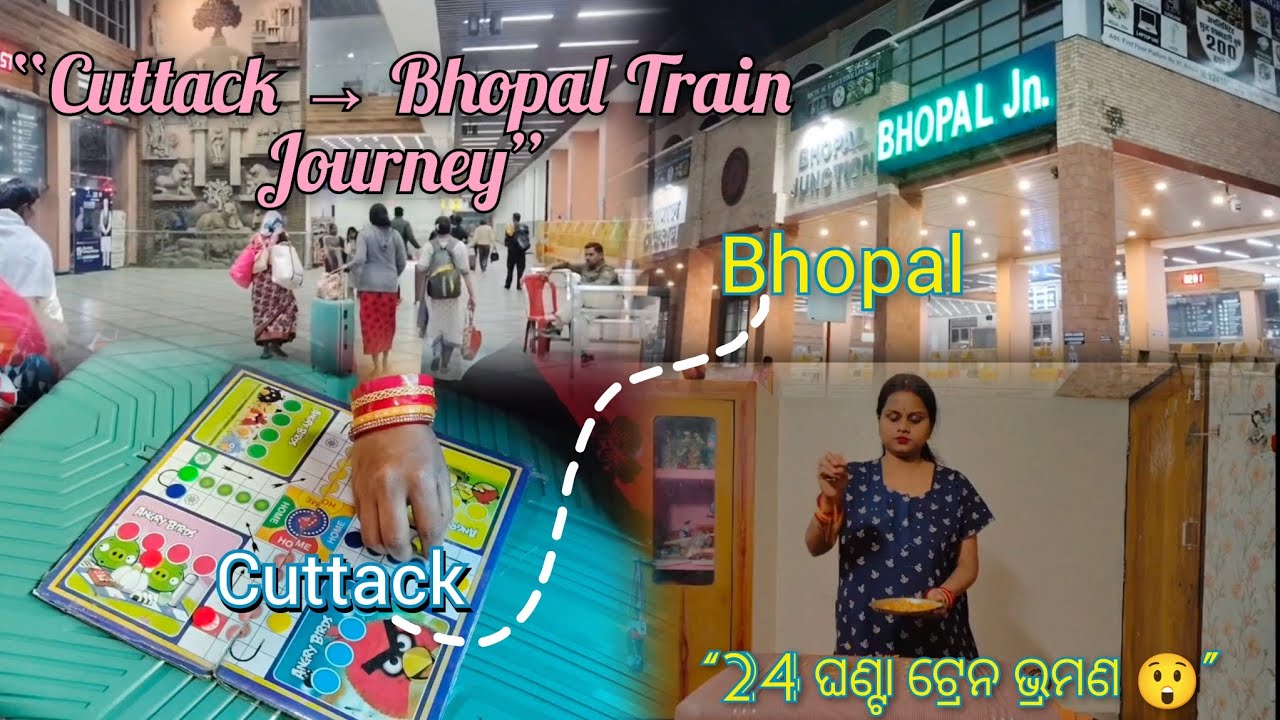 “ଭୋପାଳ ଟ୍ରେନ ଯାତ୍ରା 🚆”.||Vlog-9|| Fancy flurious puja|| #dailyvlogs#odiavlog