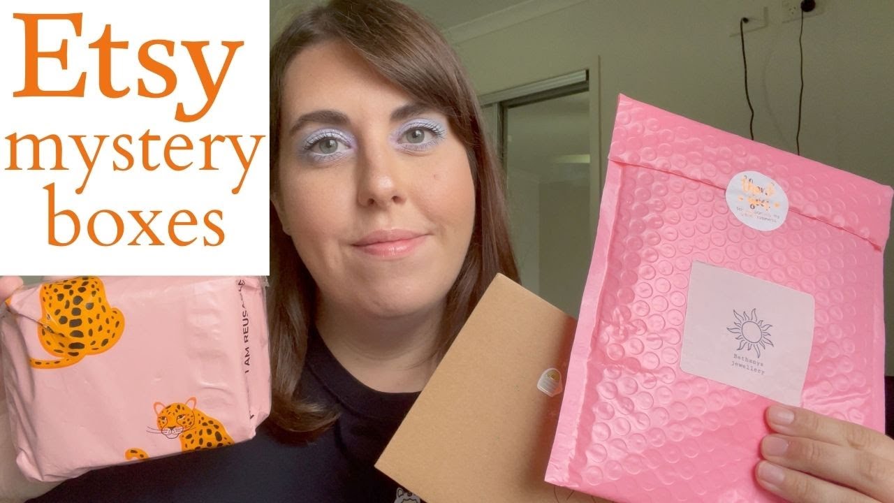 Unboxing Etsy Mystery Boxes